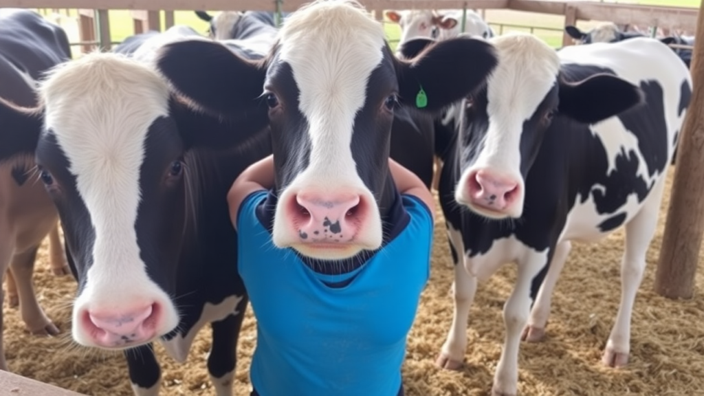 Cow Cuddle Therapy